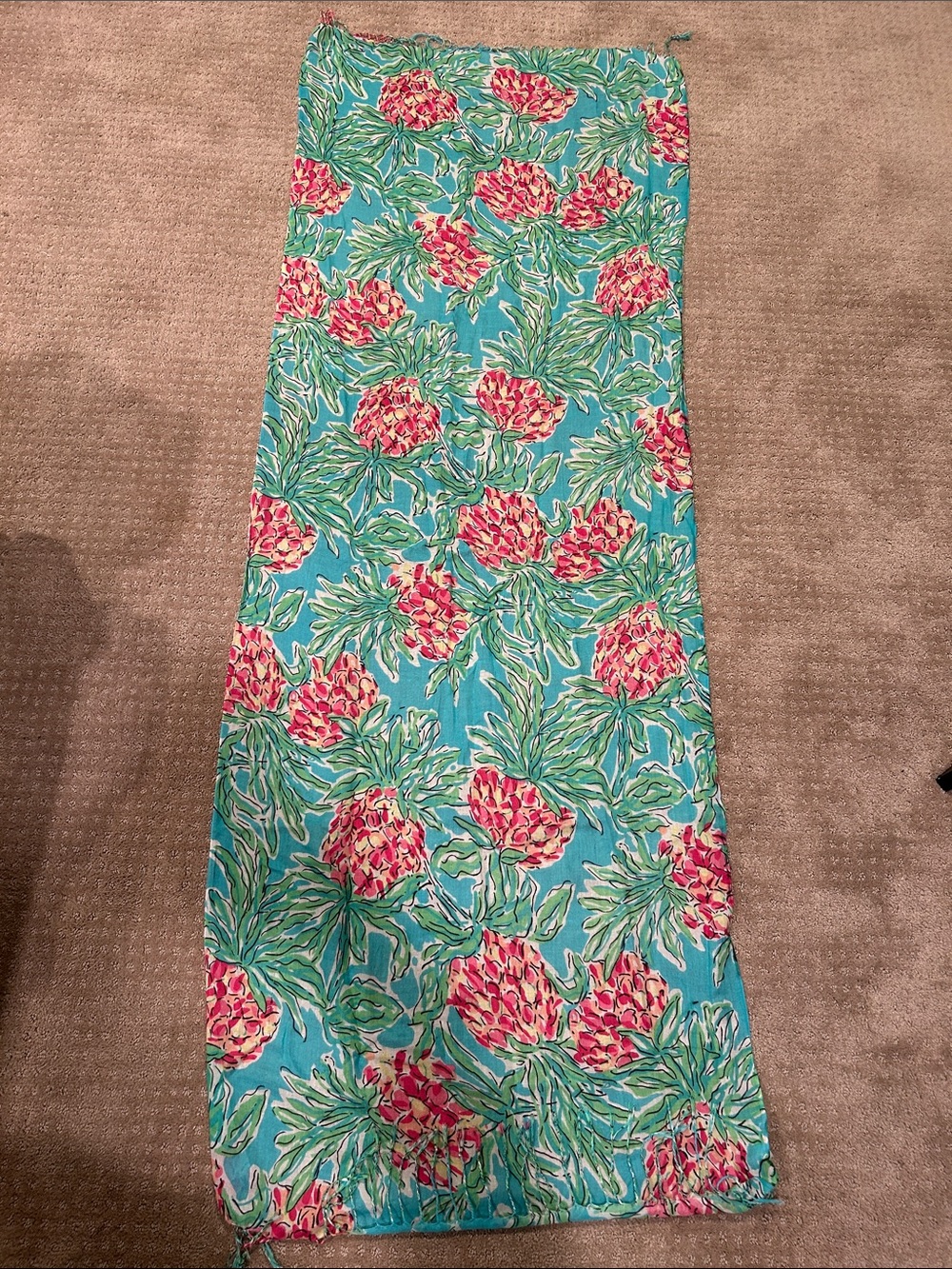 Lilly Pulitzer tropical scarf